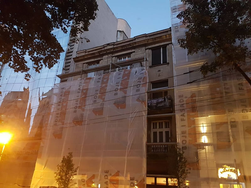Gradsko stambeno fasade